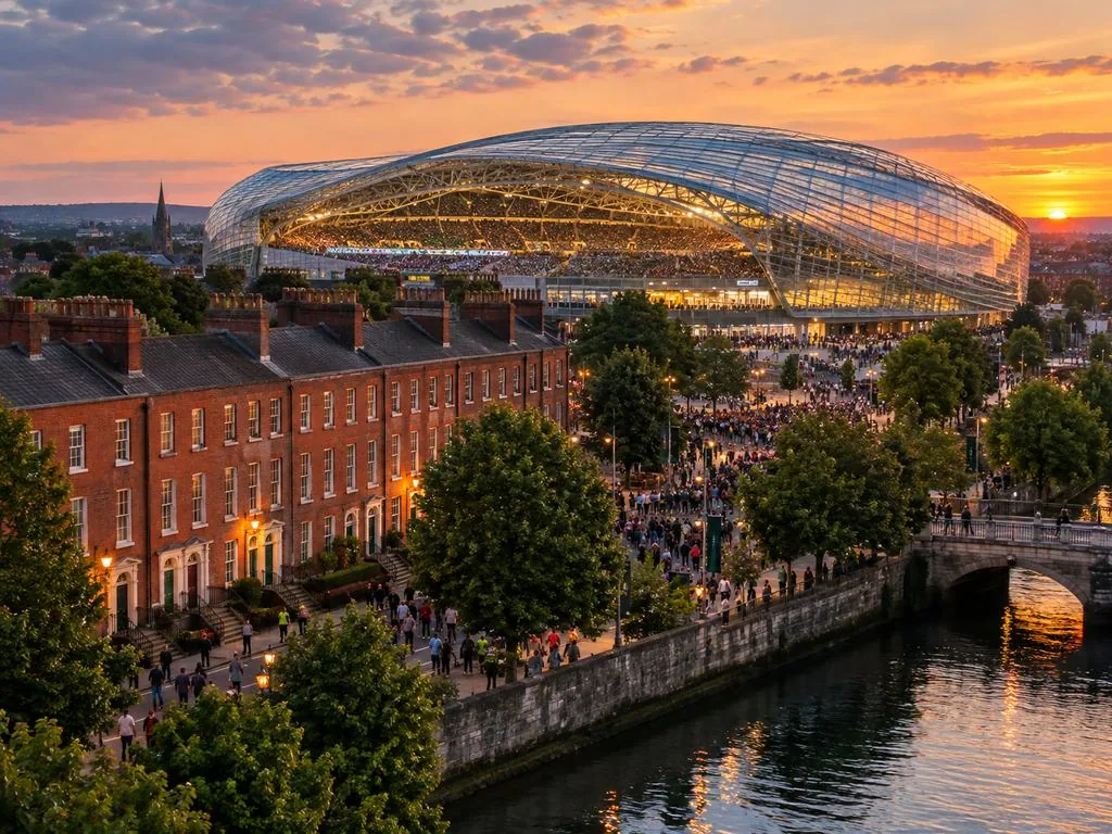 Noah Kahan concert at Aviva Stadium